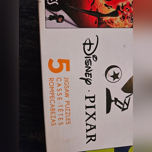 Disney 5 Puzzle set, Toy Story, Monsters, Incredibles, Cars, Inside Out - Picture 2 of 8
